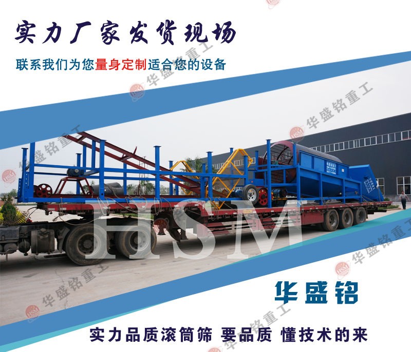 滾筒篩篩沙機